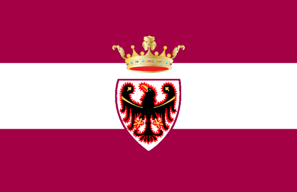 Bandiera provincia autonoma di Trento