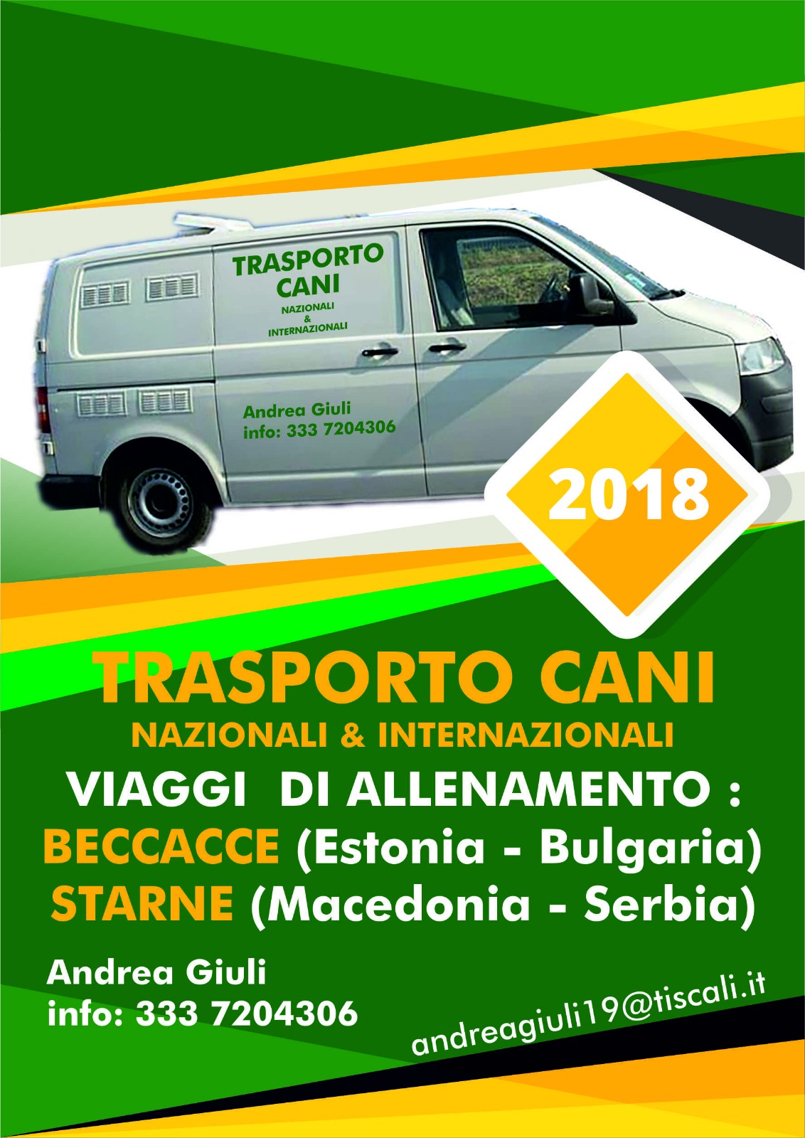 Trasporto Cani Andrea Giuli