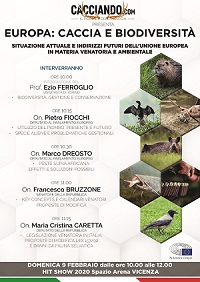 Europa, Caccia e Biodiversità