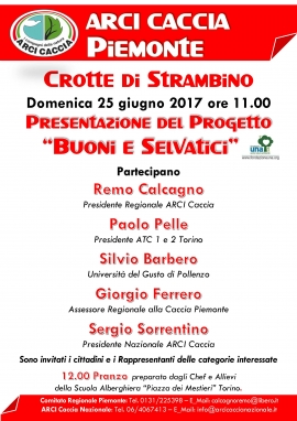 Fiera di Crotte di Strambino: Presentazione del progetto "Buoni e Selvatici"