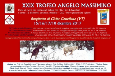 CONTINENTALI IN LIZZA NEL TROFEO MASSIMINO