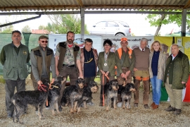 FIDASC: MAURA GENTA E MICHELE RIZZO CON I LORO NIVERNESI ANCORA SUL TRONO ITALIANO DELLE MUTE SU CINGHIALE