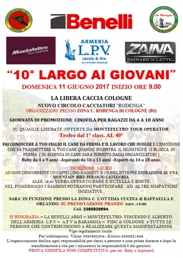 ANLC: 10° LARGO AI GIOVANI