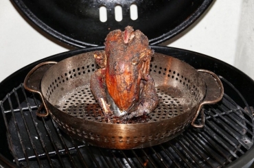 BEER CAN PHEASANT IN SALSA ESTIVA