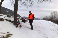 Caccia al cinghiale in montagna