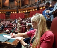 Maria Cristina Caretta (FdI) - Ad oggi nei Comprensori Alpini non sono stati segnalati decessi di animali selvatici a causa del maltempo e chi afferma il contrario &egrave; abituato a sovvertire la realt&agrave; dei fatti